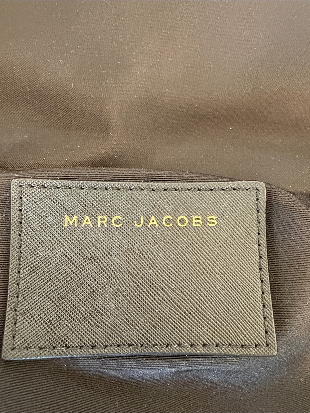 NWOT Marc Jacobs Leather Saddle Crossbody Bag in Black - Picture 10 of 13